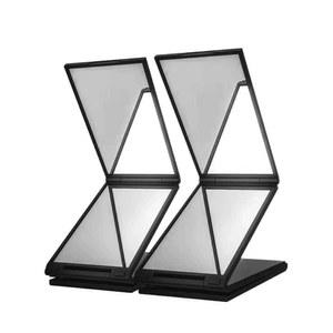 뒷모습 거울 사각 4거울 2팩 침실 뒷머리 4X 반사경 거실 4size 옷장 문짝