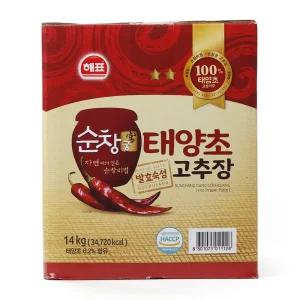[연중무휴] 해표 순창궁태양초고추장 14kg