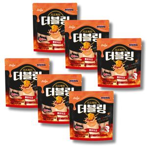 진주햄 천하장사 더블링 불닭치즈 소시지 400g(25gx16개입) 6봉