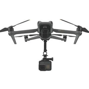 Gopro 모든 시리즈/DJI Action 5 3 2 1 DJI Air 3S 드론 액세서리용 스포츠 카메라 상단 하단 마운트 홀더