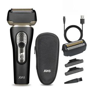 조아스 프리미엄 전기면도기 티타늄코팅 3중날 JS-7100 생활방수 청소년면도기
