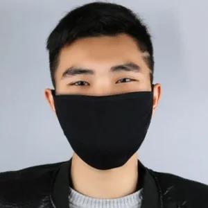 마스크 블랙 성인용 면 3겹 성인마스크 국산마스크 신종플루 감기마스크 필터마스크 입체마스크