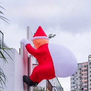 건물 외벽 산타 크리스마스 트리 벽걸이 크리스마스인형 스탠딩풍선 대형 조각