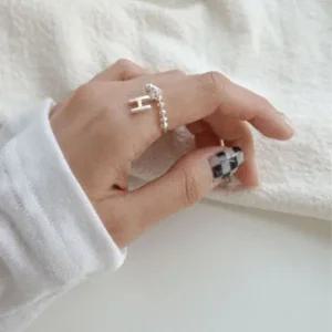 silver 925) spring wavy ring 은반지 커플반지 여성반지 링 ring