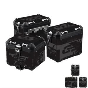 사이드 데칼 블랙 스티커 케이스 R1250GS R1200GS 박스 플 V 어드벤처 용품