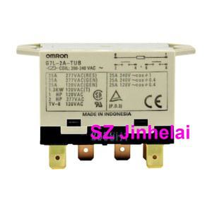 Omron G7L 2A TUB 24V 또는 200 240VAC 정통 고전력 릴레이 에어컨