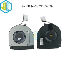 컴퓨터 쿨러 노트북 CPU 냉각 팬 HP Pavilion x360 14-DH TPN-W139 L51102-001 ND75C02 PC 부품