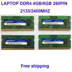 Kembona 노트북 DDR4 4GB 8GB 16GB RAM 메모리 2133mhz 2400mhz 2666mhz Memoria 260핀 SODIMM 스틱