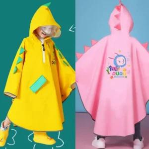 캐릭터 유아 레인코트 아동 우비 판초우의 판초우비