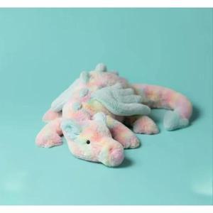 새 인형인기 JellyCat 50cm 레인보우 드래곤 말차 드래곤 플러시 장난감 KawaiiSofa 매트 봉제 인형 방 장
