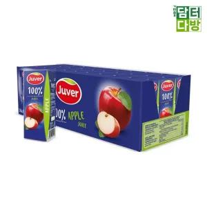 (200ml x 30) Juver 사과 주스/유치원/디저트/키즈/쥬스/운동회/야유회/소풍/간식/과일/음료수/어린이집