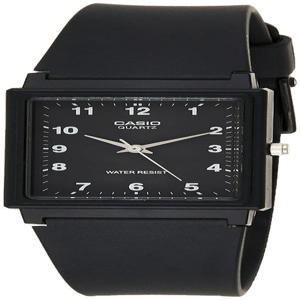 블랙 남성 아날로그 캐주얼 쿼츠 Casio 시계 Enticer 해외 배송 MQ-27-1B