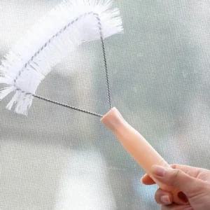 방충망 청소 솔 먼지 제거 브러시 창문 욕실 틈새 청소용 도구 창틀