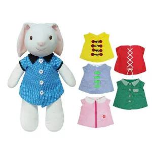 4012 토끼 인지놀이 옷입히기 매직캐슬