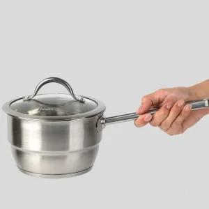고품질 코카코 IH 편수 찜기 스텐 찜냄비 18cm 찜냄비 (WFK7L6K)