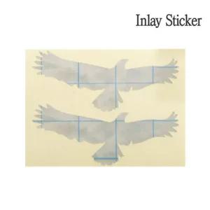 악기 스티커 Pick Holder Eagle 2 sheets Pack기타소품 조립 부품 악세서리 용소품 관리 파츠