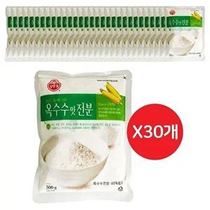 [셀러허브 패션][JHQR049V_52ED]옥수수맛 전분 300g 30개