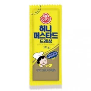 TOO VDF 소스 오뚜기 1회용허니머스타드12gX200개 (WFJRH1D)