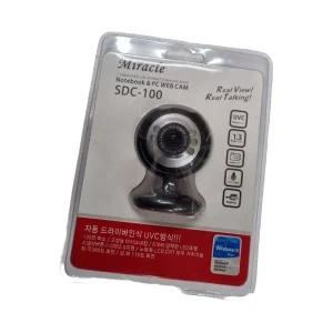 미라클 웹 카메라 SDC 100PC 화상 화상캠 웹캡 컴퓨터 PC