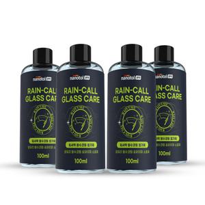 나노톨프로 카케어 고농축 나노입자 유리발수코팅 에탄올워셔액 첨가제 4개1세트 와이퍼 소음제거 세차용품