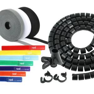 매직 케이블 벨크로 타이 컴퓨터 PC 전선 정리 보호 선정리 전기선 배선 정리기