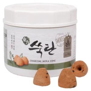 동방황토쑥탄 1통 95g 무연쑥봉 한방뜸