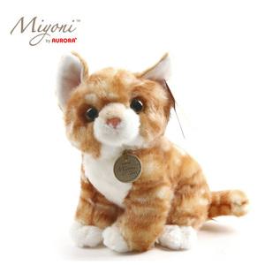 MIYONI 골드캣 22CM 오로라 미요니 동물 고양이 애착 인형