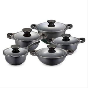 PN풍년 펄블랙 주물 IH 냄비 5종세트 편수20+양수22+24+전골26+곰솥28cm