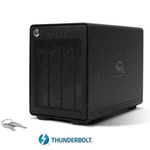 OWC ThunderBay 4 RAID 4베이 썬더볼트3 / 4 외장하드 대용량 외장스토리지 DAS 소프트 레이드 포함
