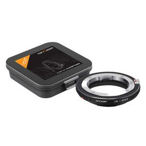 KnF LM-EOS R 렌즈변환 어댑터 라이카 M 렌즈 - 캐논 RF 바디  _ 무반사코팅 (뒤캡옵션) Leica M glass on Canon RF adapter