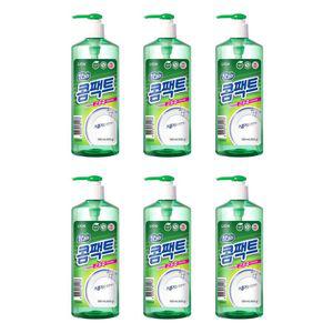 참그린 콤팩트 펌프 주방세제 600g x 6개