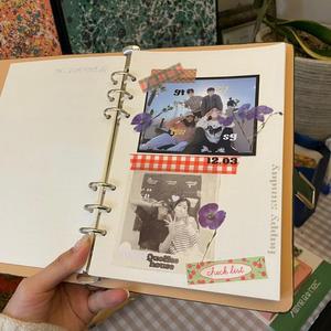 6공 A5 다이어리 도트 속지