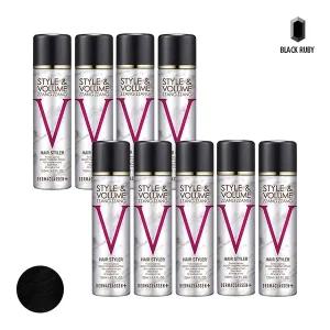 더마클라센 스타일앤 볼륨짱짱 흑채 스프레이 블랙 120ml x9