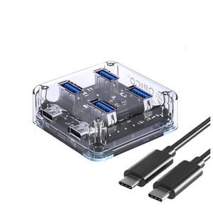 ORICO MH4UC-C3-10 무전원 4포트 USB 3.0 허브 USB-C 허브 HUB 유전원 겸용 100CM