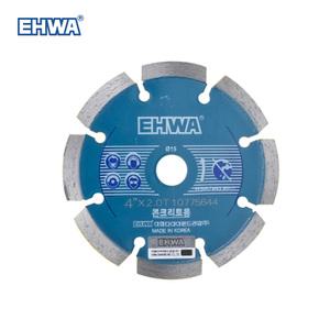 이화 마른날 4인치 콘크리트용 그라인더날 석재용 핸드그라인더 절단석 다이아몬드