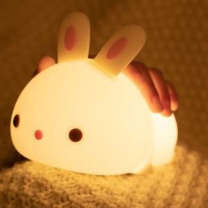 아이방 LED 조명 귀여운 토끼 터치 무드등 은은한 수유등