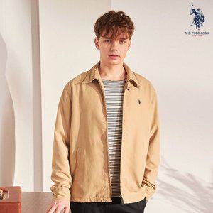 [유에스폴로][U.S. POLO ASSN.] 남성 헤링턴 자켓_BEIGE