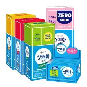큐원 상쾌환 숙취해소제 3g 10포 /상쾌한 망고맛/복숭아맛/샤인머스캣맛/사과맛 스틱