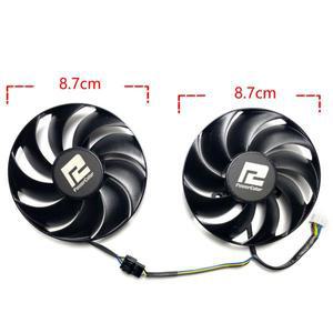 파워컬러 라데온 RX6750XT GDDR6 OC 그래픽 카드 교체 선풍기, T129215BU, 신제품