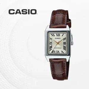 카시오 CASIO 여성용 빈티지 아날로그 가죽시계 LTP-V007L-9B