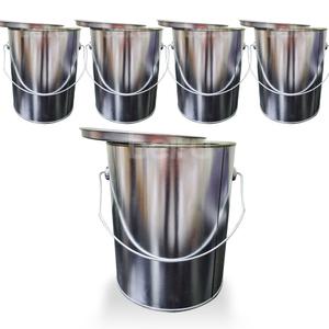 베이루 공캔 페인트통 페인트깡통 원형 뚜껑 4L M-27 5개
