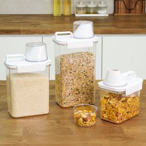 인블룸 도어포켓 밀폐 잡곡통 1800ml