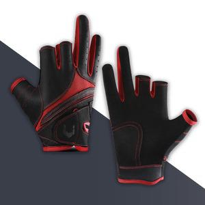 듀라맥스 3컷 낚시 장갑 가죽 글로브 A0126