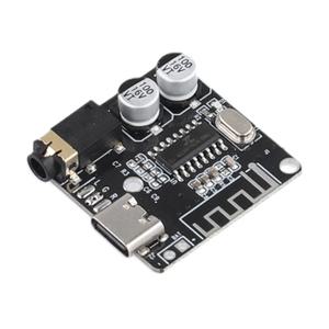 Bluetooth-Compatible5.0 C 타입 무선 스테레오 음악 모듈 오디오 리시버 보드 MP3 디코딩 플레이어 DIY용
