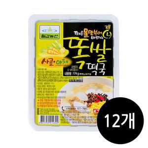칠갑농산 똑쌀떡국 174g x 12개