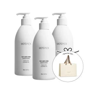 [2+1] 엠디스픽 무향 바리스타 리페어 페이스바디로션 500ml, 3개 착한성분 임산부로션 선물