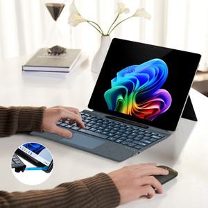 단축키 키보드 블루투스 호환 마그네틱 무선 키보드 C타입 충전 휴대용 Surface Pro8 9 10/11 컴퓨터용