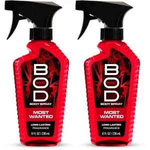 BOD man 보드맨 프래그런스 바디 스프레이 모스트원티드 8oz 2개