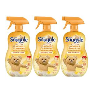 스너글 섬유탈취제 허거블 선샤인 퀵 드라이 470ml, 3개