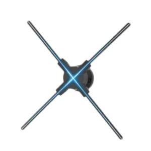 3D 홀로그램팬 LED 프로젝터 광고 영상 홀로그램 램프 45cm